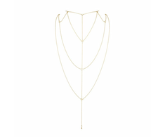 Bijoux Indiscrets - Magnifique Back &amp; Cleavage Chain Gold