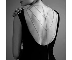 Bijoux Indiscrets - Magnifique Back &amp; Cleavage Chain Gold