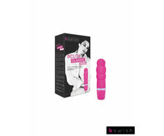 B Swish Bcute Classic Pearl Rose Compact Atsparus vandeniui Massager 10cm