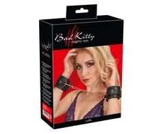 Bad Kitty Cuffs juodas