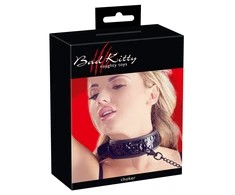 Bad Kitty Collar Antkaklis su pavadėliu