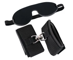 Bad Kitty Blindfold/Handcuffs akių kaukė ir