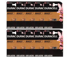 Duracell 27A Alkaline Baterija 12V Pack of 10 - Long-lasting Power