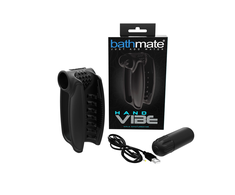 Bathmate Hand Vibe Intimate Stimulation Device with 10 Modes, Juodas