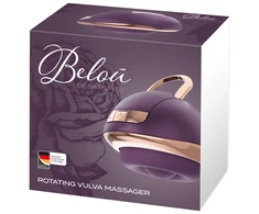 Belou besisukantis vulvos masažuoklis
