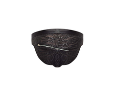 Male Power Zip Bikini XL Wet Look Waistband Juodas Tone Pattern