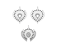 Bijoux Desire Metallique Bijoux Indiscrets - Flamboyant Juodas &amp; Sidabrinis
