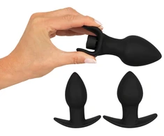 Black Velvets BV Vibrating Butt kištukai per 3 s