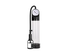 Pumped By Shots Shots Pumped Comfort Intimate Vacuum System with PSI Gauge 20cm Juodas