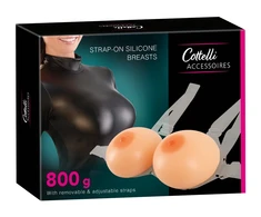 Cottelli Accessoires Prisegamos silikoninės krūtinės