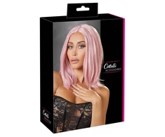 Cottelli Accessoires Rožinė Perukas, bobas, rožinė