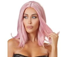 Cottelli Accessoires Rožinė Perukas, bobas, rožinė