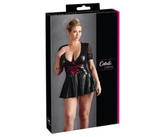 Cottelli Curves Dress juodas/red XL