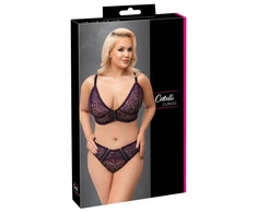 Cottelli Curves Bra Set violetinė 2XL