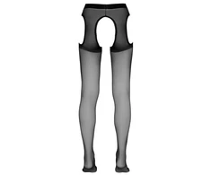 Cottelli Legwear Sex Tights juodas S/M