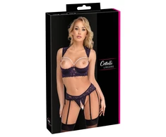 Cottelli Shelf Bra Set Violetinė 80B/M