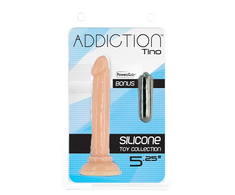 Addiction Priklausomybė - Tino Dildo 13 cm Straight