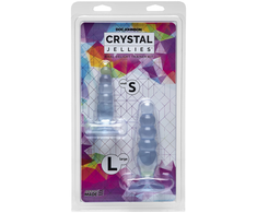 Doc Johnson Crystal Jellies Intimate Trainer Kit Transparent 2 pcs