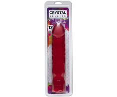 Doc Johnson Crystal Jellies Intimate Model 12''/30 cm Clear