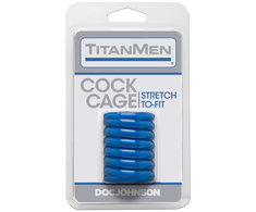 Doc Johnson TitanMen Enhanced Support Ring Juodas TPE Sleeve