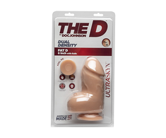 Doc Johnson The D Fat Model 15 cm ULTRASKYN Dual Density, Suction Base
