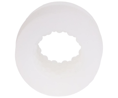 Doc Johnson Glow Helping Head Silicone Sleeve Frost/Žalias Glow