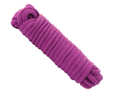 Doc Johnson Japanese Style Cotton Bondage Rope 10m - Soft and Durable Juodas