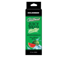Doc Johnson GoodHead Juicy Head Moisturizing Oral Purškiklis Sour Watermelon 60ml