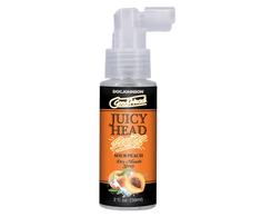 Doc Johnson GoodHead Juicy Head Moisturizing Oral Purškiklis Sour Peach 60ml Vegan