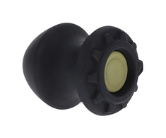 Doc Johnson Oxballs Kum Keeper Medium Juodas - Silicone Plug with Removable Stopper