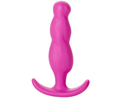 Doc Johnson Naughty 3 Silicone Plug Medium Rožinė Ergonomic Design