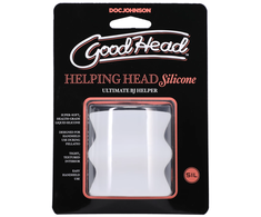 Doc Johnson Helping Head Silicone Sleeve Frosted 2”