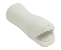 Doc Johnson ULTRASKYN Compact Oral-Effect Intimate Device Transparent
