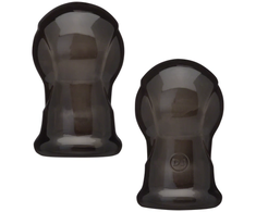 Doc Johnson California Exotic Nipple Teasers Smoke Juodas - Suction System Set