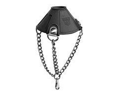 Doc Johnson Perfect Fit Apex Ball Chute Juodas - Adjustable Silicone Stretcher