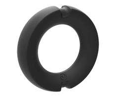 Doc Johnson The Paradox Silicone-Metal 35mm Comfort Band Juodas Ring by CalExotics
