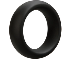 Doc Johnson OptiMALE Silicone Ring 40mm Juodas - Flexible Support Band