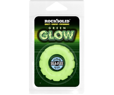Doc Johnson Oxballs The Tire Intimate Silicone Ring Glow-in-the-Dark, Wide Design