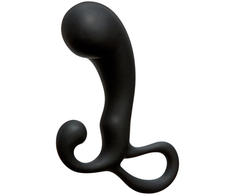 Doc Johnson OptiMALE P-Massager Juodas Silicone Intimate Wellness Device