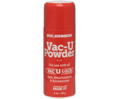 Doc Johnson Vac-U-Lock Powder - Baltas Talc for Attachment Care 28g