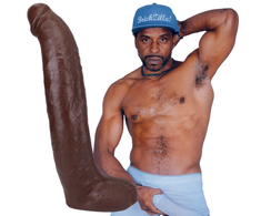 Doc Johnson Brickzilla ULTRASKYN Anatomical Model 33cm Chocolate