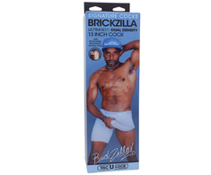 Doc Johnson Brickzilla ULTRASKYN Anatomical Model 33cm Chocolate