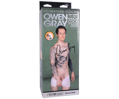 Doc Johnson Owen Gray Silicone Intimate Model 22cm with Suction Cup