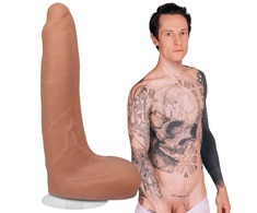 Doc Johnson Owen Gray Silicone Intimate Model 22cm with Suction Cup