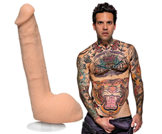 Doc Johnson ULTRASKYN Dual Density Anatomical Model 22 cm rusvai gelsvas