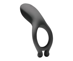 Doc Johnson OptiMALE Rechargeable Silicone Vibrating Ring Juodas USB