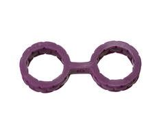 Doc Johnson Silicone Wrist Cuffs Flexible One-Piece Juodas