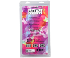 Doc Johnson Crystal Jellies Slim Model 15 cm - Transparent Intimate Tool