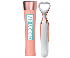 Doc Johnson Rožinė Dame Com Rechargeable Silicone Intimate Device with Storage Case Rožinė