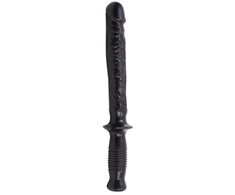 Doc Johnson Manhandler Intimate Wand 37cm Baltas Ergonomic Handle